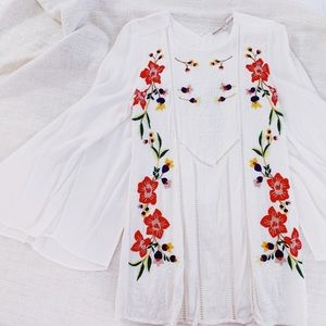 White Floral Dress for Summer!